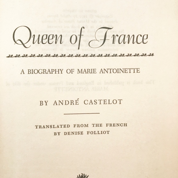Queen of France by Andre Castelot - Picture 7 of 8